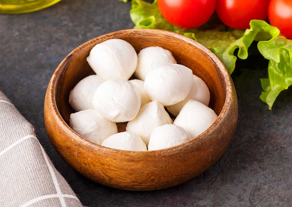 Vesuvio Mozzarella Queso artesanal estilo italiano Vesuvio Mozzarella